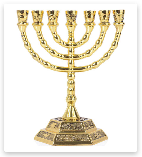 BRTAGG Menorah Jewish Candle Holder