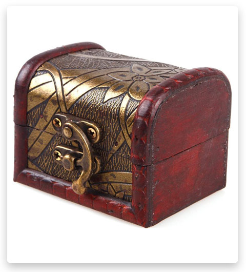 Fangfang Vintage Wooden Jewelry Case Box