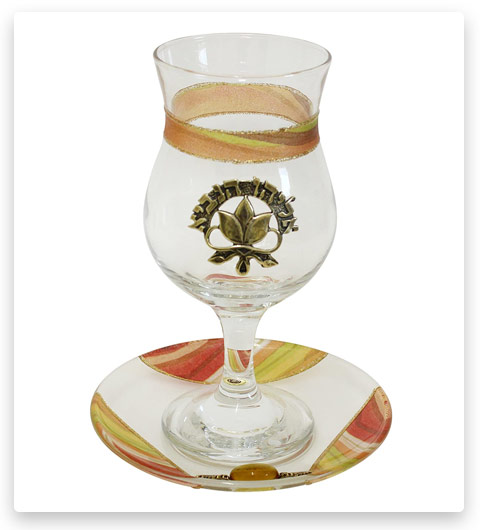 Majestic Giftware LAKE36 Glass Passover Elijahs Cup