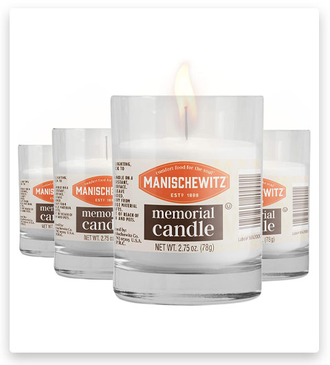 Manischewitz Yahrzeit Memorial Candles