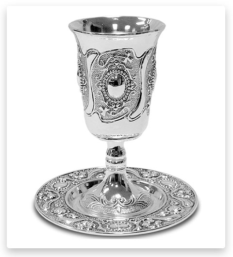 Ner Mitzvah Tall Kiddush Cup