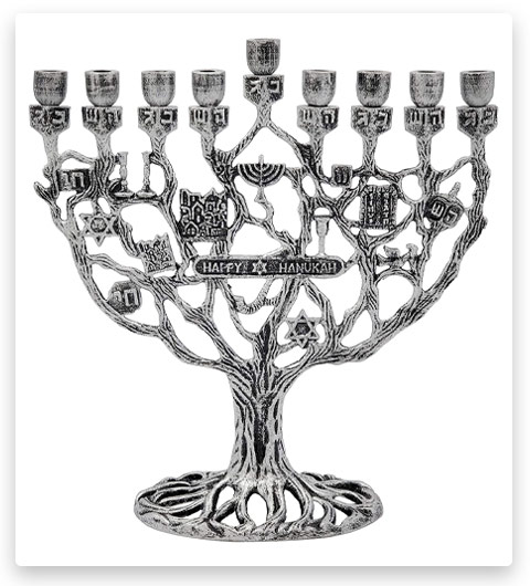 The Dreidel Company Hanukkah Menorah Dreidel Cup