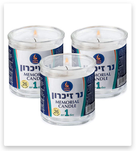Tribello Yahrzeit Memorial Candle