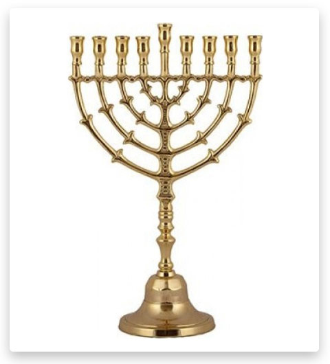 Yair Emanuel Brass Hanukkah Menorah