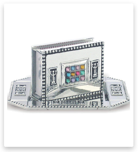 Art Judaica Matchbox Holder Shabbat