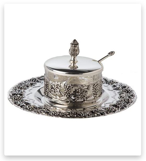 Judaica Rosh Hashanah Honey Dish