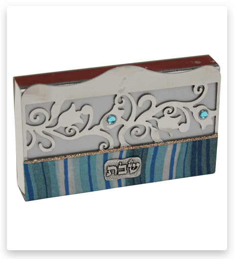 Lily Art Appliquéd Matchbox Holder