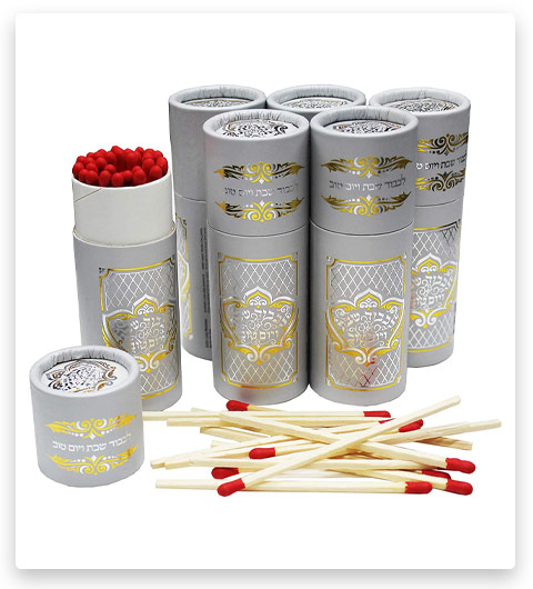 Oppenheimer USA Matches Shabbos Kodesh Decorated Container
