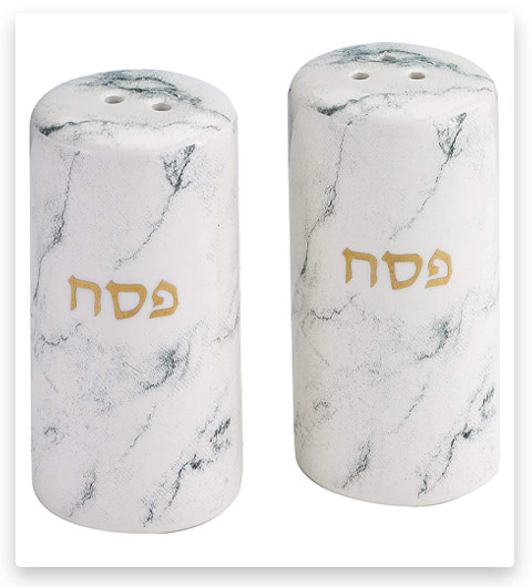 Rite Lite Passover Ceramic Salt & Pepper Shaker Set