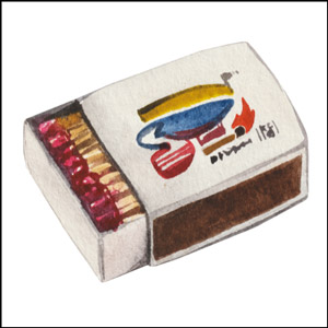 Jewish Holder Match Box Holder