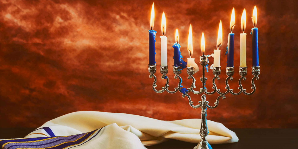 Shabbat & Hanukkah Candles