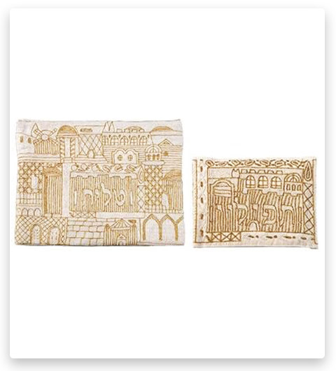 Yair Emanuel Tallit & Tefillin Bag for Jewish Prayer Shawl Set