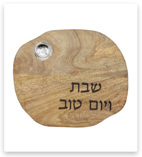 Judaica Solid Wood Challah Board