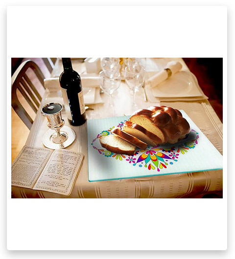 Kosher Cook Store Challah Cutting Board and Tray