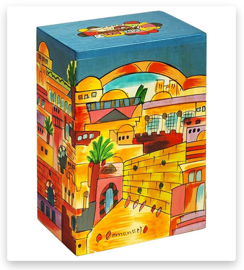 Yair Emanuel Jerusalem Designed Tzedakah Charity Box